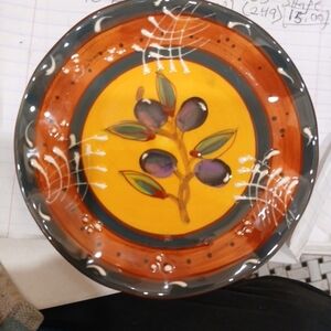 Certified International Stephanie Vacher French Olives Dipping Plates
